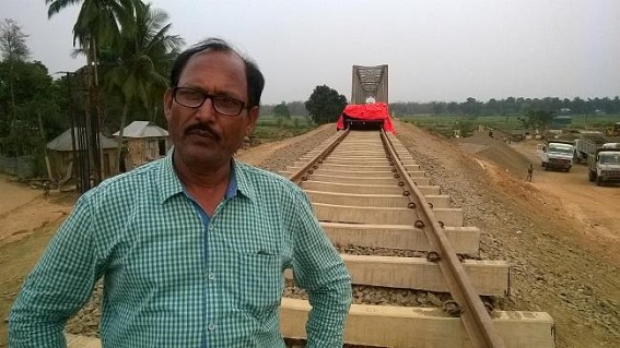 Slow Progress of Rail Line Construction from Bagma to Chandrapur : NFR claims work on schedule