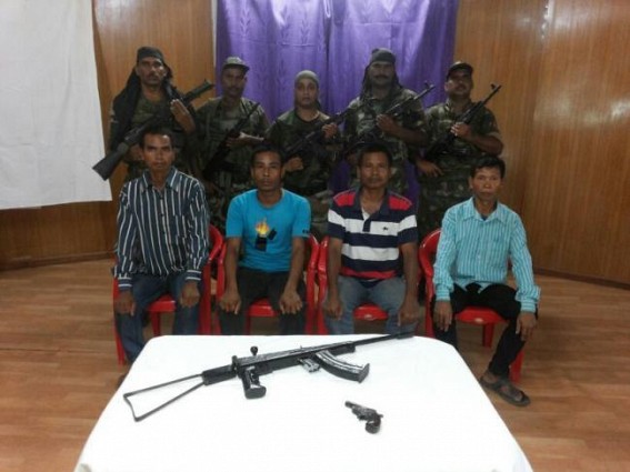 Tripura militant outfit to hold talks with governments 