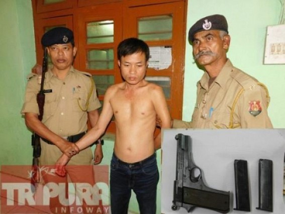 Police continue interrogation of pistol bearer Police continue interrogation of pistol bearer