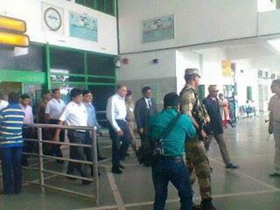 Ratan Tata arrived in Tripura, flight delayed due to technical snag