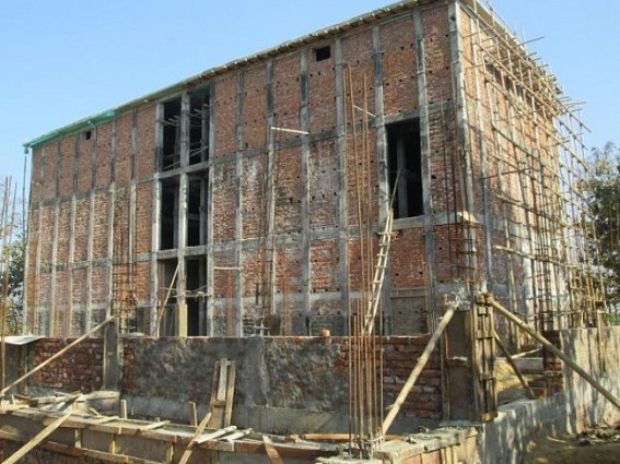 Slow progress of cold storage construction at Udaipur Slow progress of cold storage construction at Udaipur