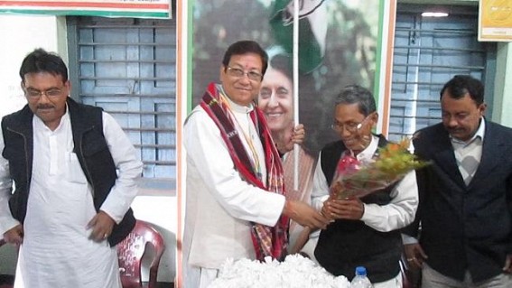 Birjit Sinha felicitated at Udaipur; Rati Mohan rejoins Congress