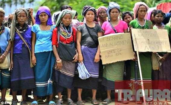'Bru' refugees fight for their names in voter list: Mizoram youths declines to welcome brus of Tripura