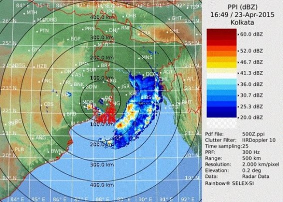 Rainstorms hit Indian northeast, normal life