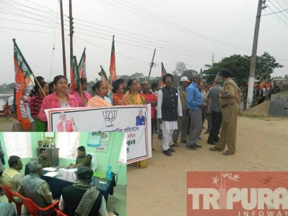 BJP places deputation to punish MLA Manoranjan Acherjee BJP places deputation to punish MLA Manoranjan Acherjee