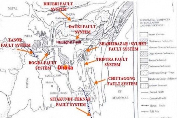 Earthquake: One dead, two injured and buildings developed crack in Tripura Earthquake: One dead, two injured and buildings developed crack in Tripura