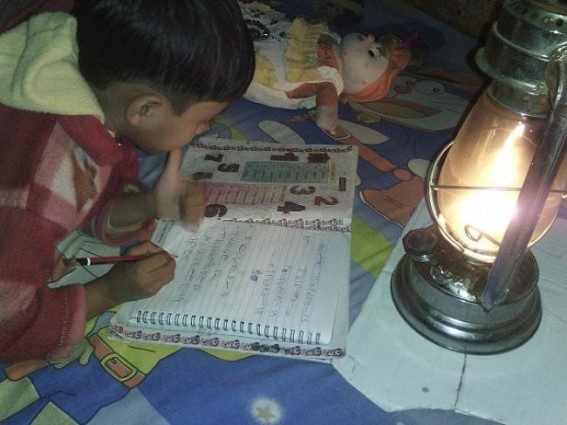 Load shedding hampers daily-life in South Tripura: affects School Children