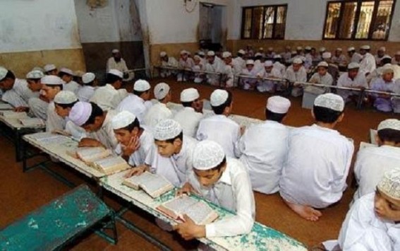 Madrasa schools operates under Grant-in-Aids scheme Madrasa schools operates under Grant-in-Aids scheme
