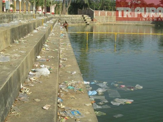 Bostami Turtles in trouble: festive season left the Kalyan Sargar polluted, authority fails to maintain cleanliness
