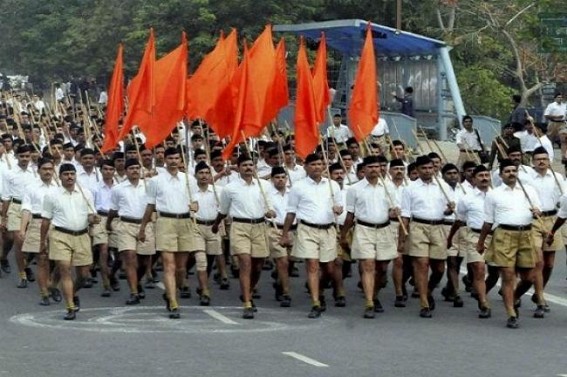 CPI-M cadres start attacking RSS volunteers; MLA Tapan Das orders police to arrest RSS cadres on fabricated charge, tension brewing at Melaghar, more attacks on RSS workers feared CPI-M cadres start attacking RSS volunteers; MLA Tapan Das orders police to arrest RSS cadres on fabricated charge, tension brewing at Melaghar, more attacks on RSS workers feared