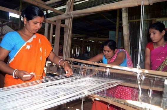 Self help groups in Tripura paved a new ray of hope for womens; 39089 exists in the State
