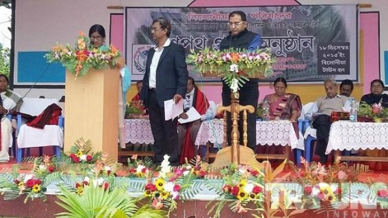 Elected members of Belonia Municipal Election took oath on Friday Elected members of Belonia Municipal Election took oath on Friday