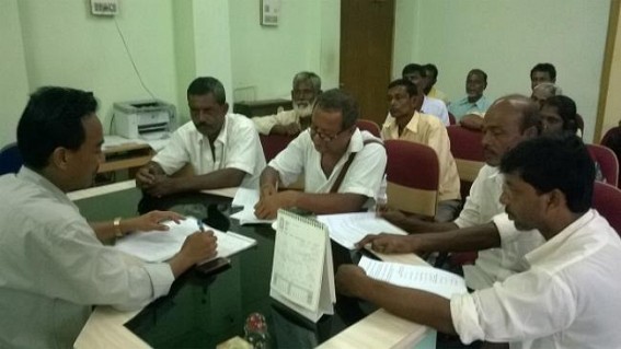 AIKMS demands to provide compensation for the loss faced by the farmers
