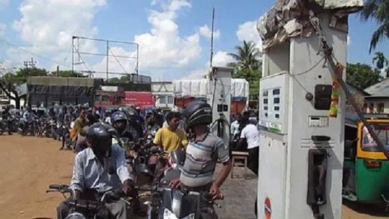 South Tripura reels under fuel crisis 