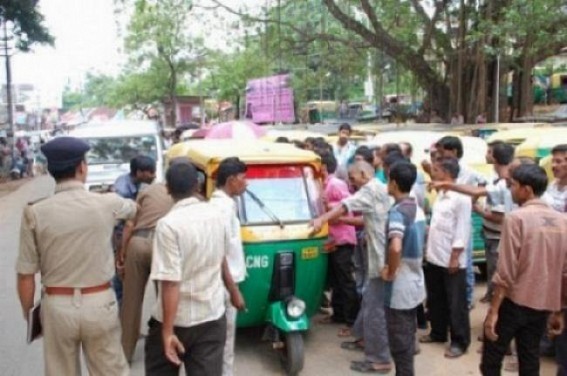 Violation of point to point fare:  Transport dept suspends permit, driving licenses of 15 autos  for three months    