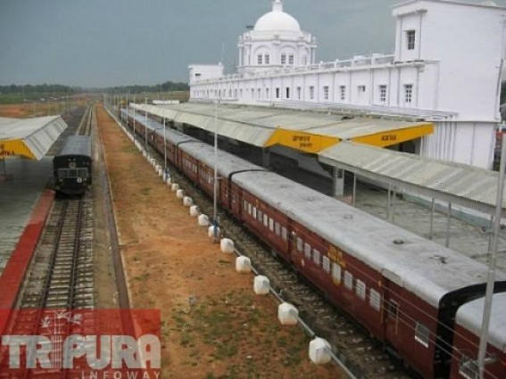 Agartala Railway Station to get a facelift along with the BG rail track Agartala Railway Station to get a facelift along with the BG rail track