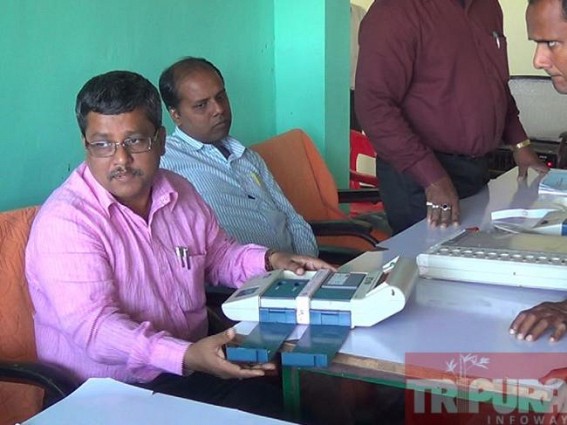 Kailashahar: Polling personal all set to conduct free and fair election Kailashahar: Polling personal all set to conduct free and fair election