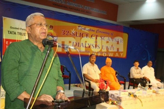 Tripura governor takes 'diksha' from Ramakrishna Mission Tripura governor takes 'diksha' from Ramakrishna Mission