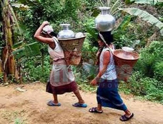 Rain-affected ADC areas in dark, no power : drinking water scarcity hits Raishyabari