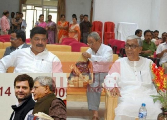 Left-Congress tie-up in Bengal fatally hits Congress in Tripura 