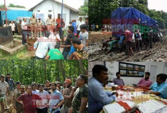 Tripura Govt fails to co-ordinate with Assam Govt, Central Authorities to restore NH-44 : Acute crisis of commodities in state, Food and Civil supplies Director puts all blame on Assam govt, but what Manik Govt did since 2013 ? Tripura Govt fails to co-ordinate with Assam Govt, Central Authorities to restore NH-44 : Acute crisis of commodities in state, Food and Civil supplies Director puts all blame on Assam govt, but what Manik Govt did since 2013 ?