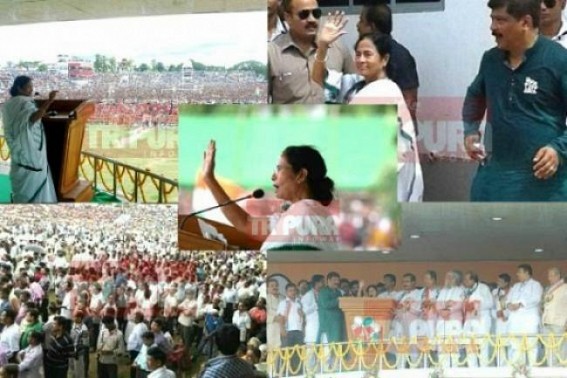 From Education to Health, Tripura lags in every sector, Mamata slams Manik saying 'Tripura CM only busy in lecturing ': Bengal is with Tripura to remove corrupt CPI-M in 2018 From Education to Health, Tripura lags in every sector, Mamata slams Manik saying 'Tripura CM only busy in lecturing ': Bengal is with Tripura to remove corrupt CPI-M in 2018