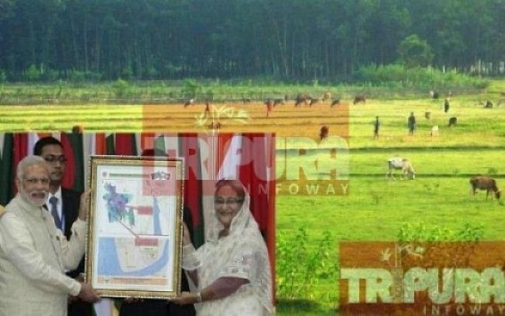 â€˜16 Km Unfenced Indo-Bangla border under South Dist.â€™ : South Tripura DM told TIWN