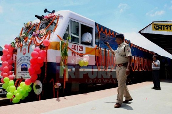 Public expectation running high for Agartala-Kolkata train service, the train service will be a major way for communication between the two states 