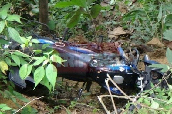 Person missing from NEC road at Kamalpur: Bike recovered: Body not found yet: Search continued Person missing from NEC road at Kamalpur: Bike recovered: Body not found yet: Search continued