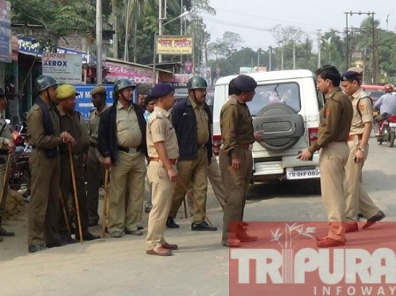 Kailashahar police arrested three, found engaged in scuffle Kailashahar police arrested three, found engaged in scuffle