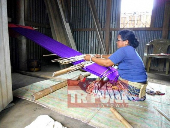 Tripura’s great handloom skills yet neglected : Handloom may open a scope for industrialization in state Tripura’s great handloom skills yet neglected : Handloom may open a scope for industrialization in state