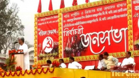 CM kicks off election rally at Amarpur, urge people to vote for LF candidate in the ensuing bi-election 