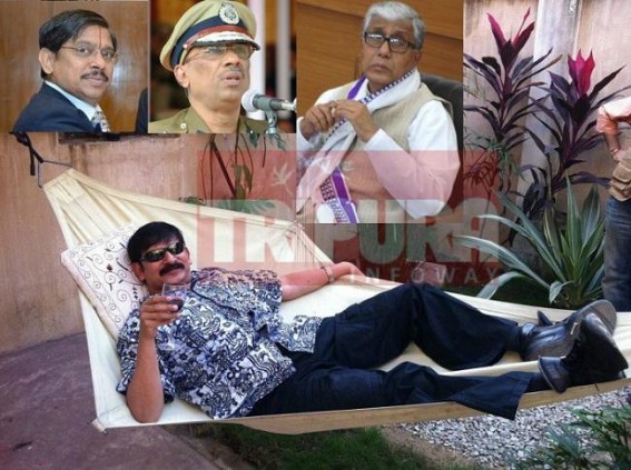Tripura CMâ€™s corrupt IAS,IPS brigade : 23 yrs CPI-M rule turned State poorest, dark economy : Nagraj, Ayyangar, Joydeep Nayak symbolize massive looting, rampant corruption