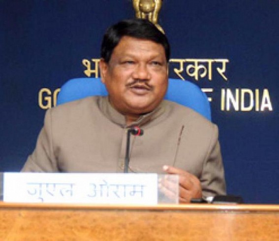 Seventy Per Cent of Tribal Affairs Budget Already Utilized Special Attention on the Proper Implementation of Forest Rights Act : Jual Oram Seventy Per Cent of Tribal Affairs Budget Already Utilized Special Attention on the Proper Implementation of Forest Rights Act : Jual Oram