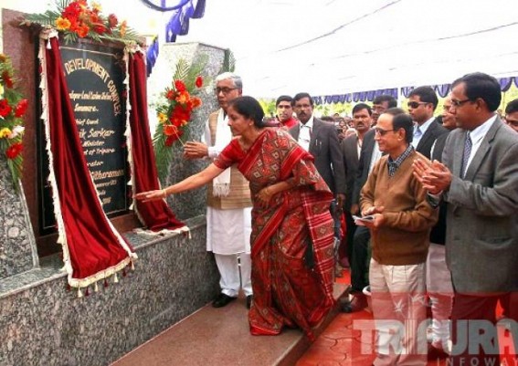 'Tripura' the future gateway of South-East Asia: Sitharaman 'Tripura' the future gateway of South-East Asia: Sitharaman