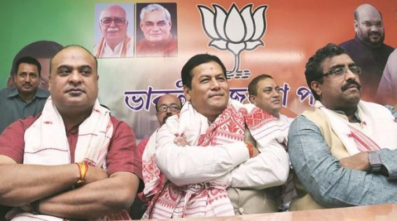 Assam new CM takes oath : Sonowal promised to seal Indo-Bangla border soon, Tripura remained unfenced after 22 years of left-front regime  