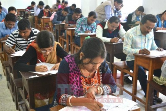 More than 50 % teachers in Tripura untrained, total 3,439 B.Ed trained unemployed youths rush to appear in Tripura’s 3rd TET ; Tripura Govt. to keep TET qualifiers in fixed pay system for first 5 yrs More than 50 % teachers in Tripura untrained, total 3,439 B.Ed trained unemployed youths rush to appear in Tripura’s 3rd TET ; Tripura Govt. to keep TET qualifiers in fixed pay system for first 5 yrs