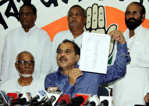 Bengal Congress Chief accuses LF partner of taking money from Trinamool Bengal Congress Chief accuses LF partner of taking money from Trinamool