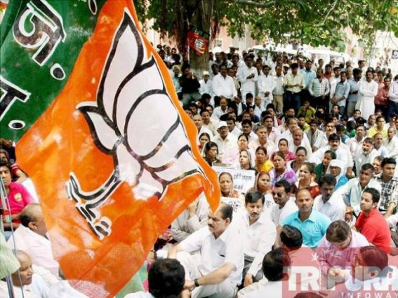 BJP emerging as a strong party in Tripura’s political scenario: captures second position in the bi-polls BJP emerging as a strong party in Tripura’s political scenario: captures second position in the bi-polls