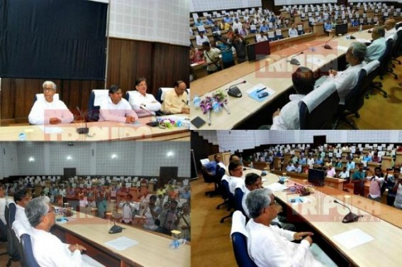 Tripura CM conducts meeting to review the status of under-going projects in state, but question irks where are the follow up actions of such review meetings, Tripura still lagging behind with several loopholes