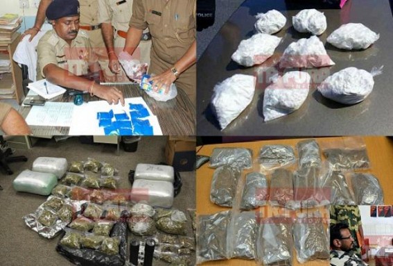 Northeastâ€“Tripuraâ€“Bangladesh Drug corridor : Lameduck State Police Intelligence in slumber, hundreds of crores drug business continue via Tripura