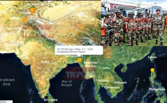 NE cities Agartala, Guwahati at highest earthquake risk: USA to provide technical expertise on seismology : India, Bangladesh, Myanmar to work together on quake prediction NE cities Agartala, Guwahati at highest earthquake risk: USA to provide technical expertise on seismology : India, Bangladesh, Myanmar to work together on quake prediction