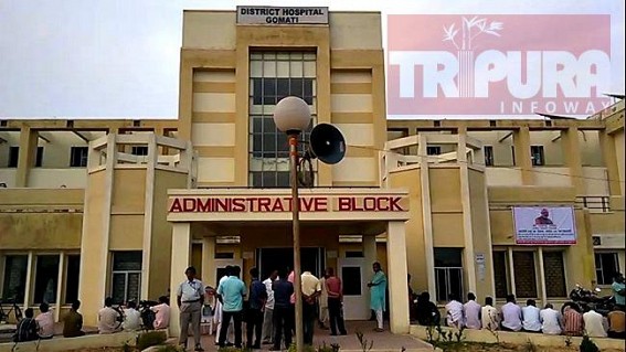 Gomati District Hospital: Doctors round visit starts after 9pm when the Generic Store closes ; Lab technicians & X-Ray unit technicians forcing poor patients to go to private Labs Gomati District Hospital: Doctors round visit starts after 9pm when the Generic Store closes ; Lab technicians & X-Ray unit technicians forcing poor patients to go to private Labs