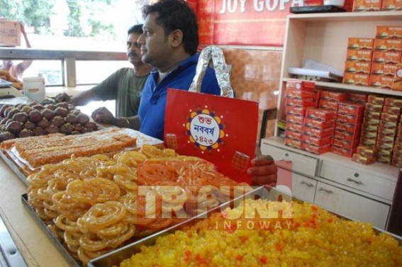 City decked up for the Bengali New year celebration City decked up for the Bengali New year celebration
