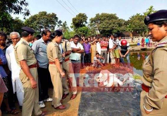 Dharmanagar: Locals recovered body of an old woman Dharmanagar: Locals recovered body of an old woman