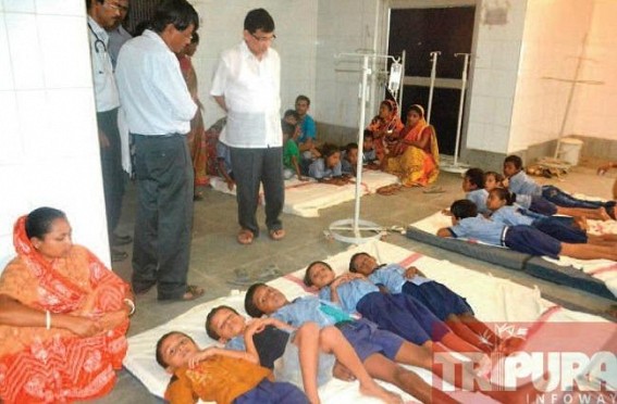 Poisonous mid-day meal allegedly claims one child; Social Welfare & Social Education Minister Bijita Nath turns speechless to comment anything Poisonous mid-day meal allegedly claims one child; Social Welfare & Social Education Minister Bijita Nath turns speechless to comment anything