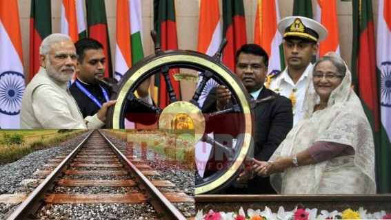 Indo-Bangla rail link construction work to begin from this financial year Indo-Bangla rail link construction work to begin from this financial year