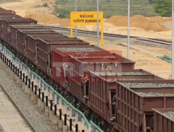 Natural Calamity, PWD Corruption halts Freight train / National Highway service of Northeast Tripura : Price hike burning state, fuel crisis continues  