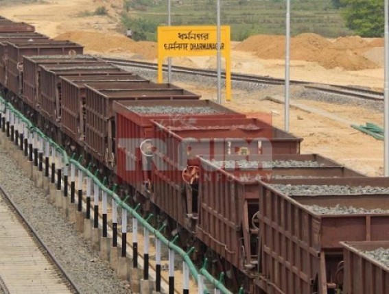 Natural Calamity, PWD Corruption halts Freight train / National Highway service of Northeast Tripura : Price hike burning state, fuel crisis continues Natural Calamity, PWD Corruption halts Freight train / National Highway service of Northeast Tripura : Price hike burning state, fuel crisis continues