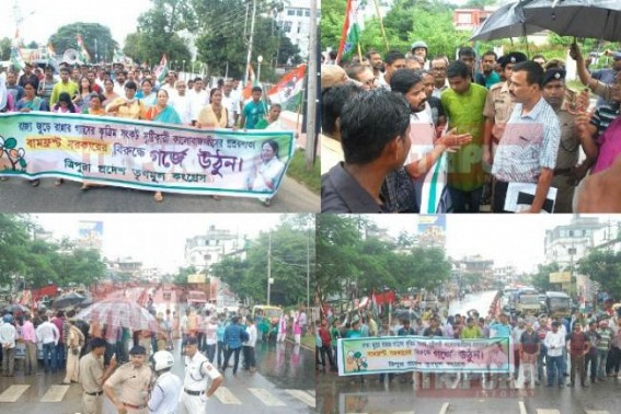 LPG Crisis grips CPI-M ruled Tripura : Trinamool Congress organized massive rally, Govt sponsored corruption engulfs State into severe crisis LPG Crisis grips CPI-M ruled Tripura : Trinamool Congress organized massive rally, Govt sponsored corruption engulfs State into severe crisis